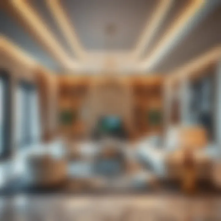 Interior design concepts from Azizi Developers' luxury properties