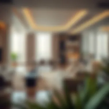 Interior of Cricket Tower featuring luxurious living spaces