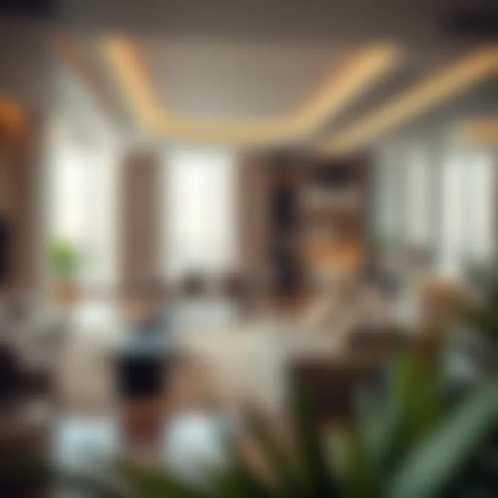 Interior of Cricket Tower featuring luxurious living spaces