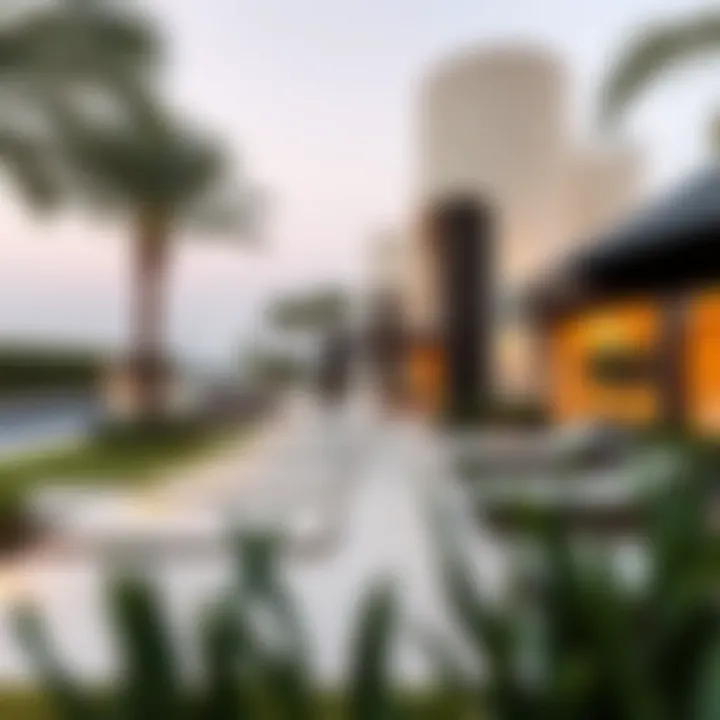 Luxurious amenities at Dubai Hills Estate highlighting lifestyle offerings