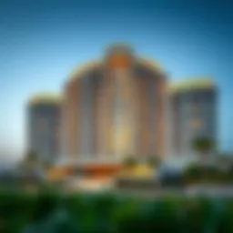 Stunning architectural design of Omniyat Anwa showcasing luxury living