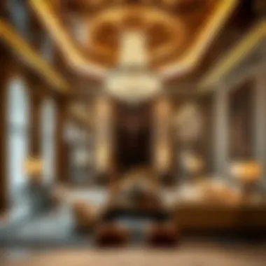 Opulent Interiors: A Glimpse Inside Omniyat Anwa Interior luxury features of Omniyat Anwa highlighting opulence
