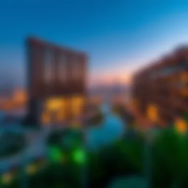 Captivating Views: The Essence of Omniyat Anwa Breathtaking views from Omniyat Anwa emphasizing its prime location