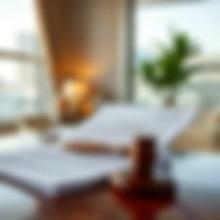 Legal documents and agreements for room rentals