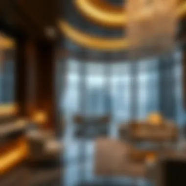 Luxurious Interior of Shatha Tower Luxurious interior of Shatha Tower emphasizing premium amenities