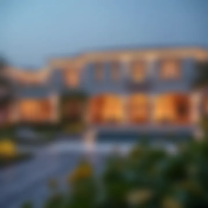 Luxury villas representing real estate opportunities in Dubai.