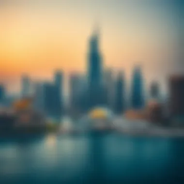 Dubai's Iconic Skyline and Architectural Marvels Breathtaking skyline view showcasing Dubai's opulent buildings