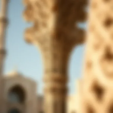 Intricate Design Elements of آين دبي A close-up of the intricate design elements that define آين دبي's structure.