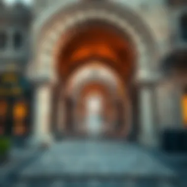 Historical Arches: A Glimpse into Old Dubai Historical arch structures in Old Dubai